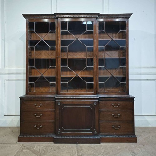 English Glazed Bookcase