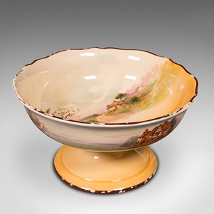 Vintage Decorative Footed Bowl, Eng...