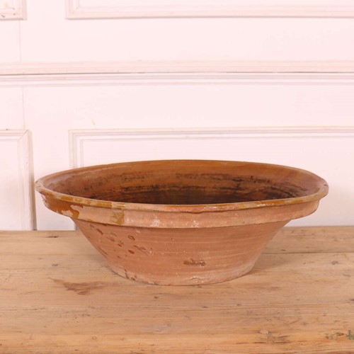 Large Spanish Glazed Bowl