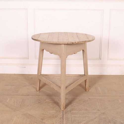19Th Century Painted Cricket Table