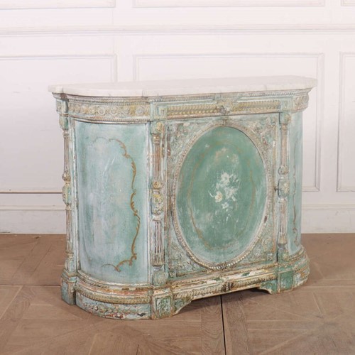 Italian Painted Credenza