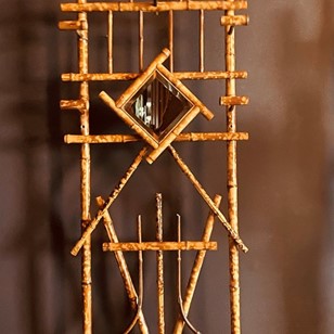 Decorative French Bamboo Hall Stand...
