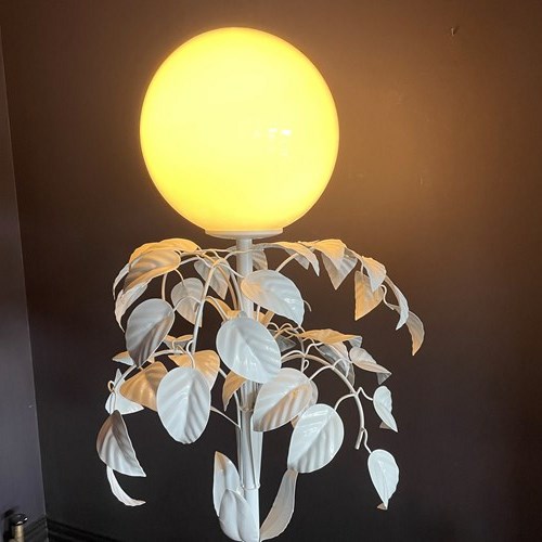 Italian Leaf Floor Lamp