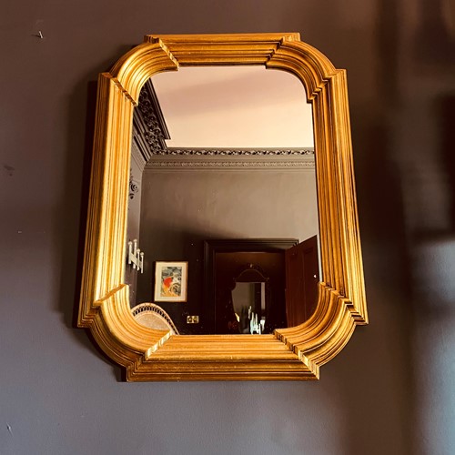 Decorative French Giltwood Mirror
