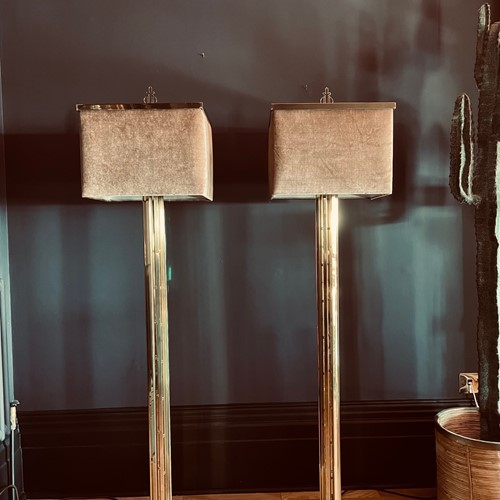 Pair Of Stunning Belgian Floor Lamps