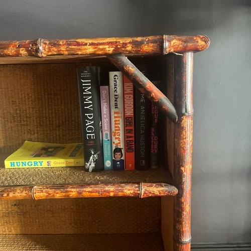 Victorian Tiger Bamboo & Rattan Shelves