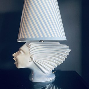 Super Rare Lustreware Table Lamp By...