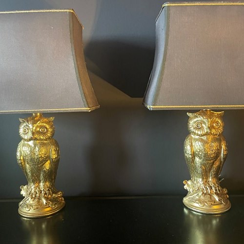 Pair Of Table Lamps By Deknudt, Belgium