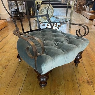 Large Deconstructed Victorian Chair...