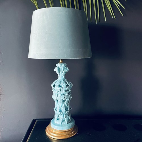 Spanish Table Lamp By Ceramicas Bondia