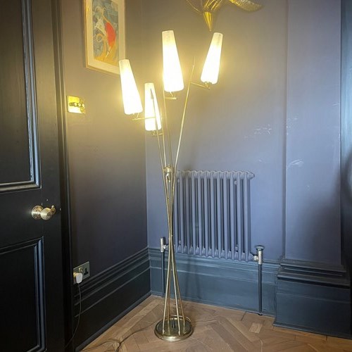 Rare Floor Lamp By Maison Lunel, France