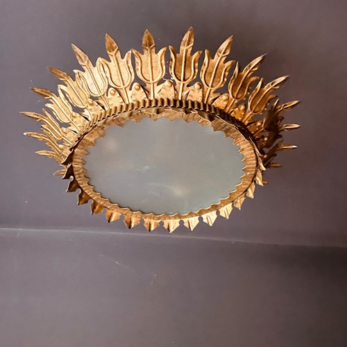 Decorative Spanish Sunburst Light
