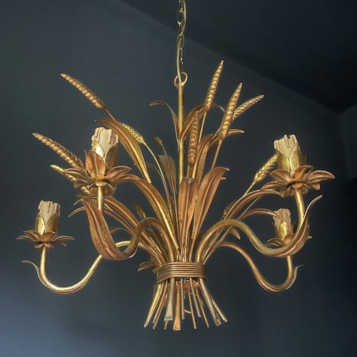 Wheatsheaf Chandelier By Hans Kögl