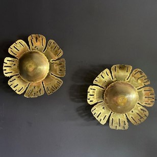 Rare Pair Of Danish Wall Lights
