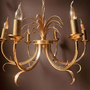 Large Pineapple Chandelier By S A B...