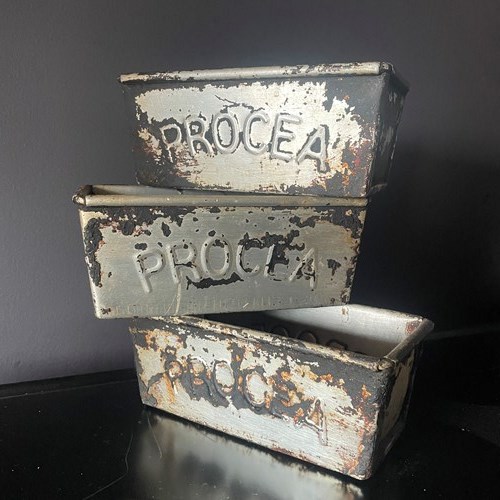 Mid Century Procea Bread Tins
