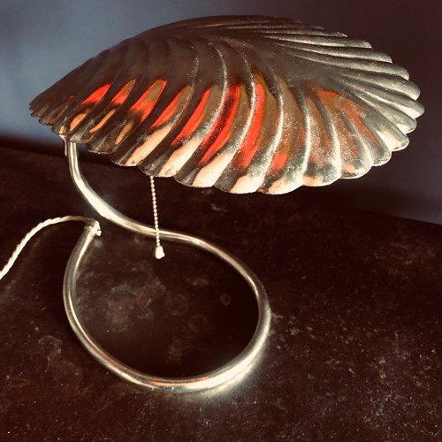 Italian Brass Leaf  Lamp By Sergio Terzani