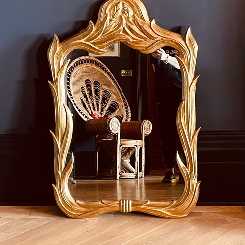 Large Decorative French Mirror