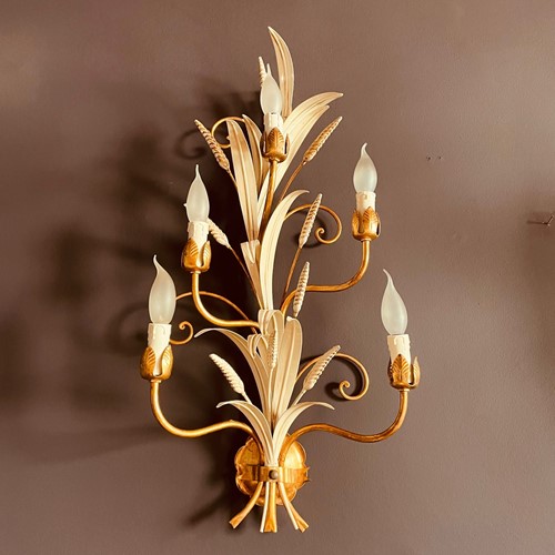 Large Italian Wall Light By Masca, Italy