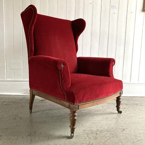 Large Wingback Armchair