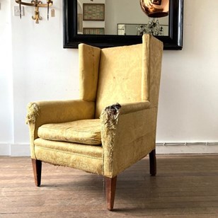 English Wingback Armchair
