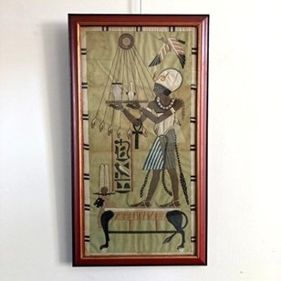 Framed Egyptian Applique