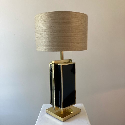 Black & Brass Lamp