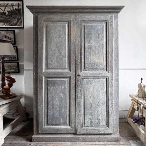 French Painted Cupboard