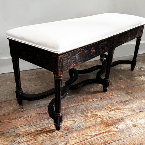 Chinoiserie Bench