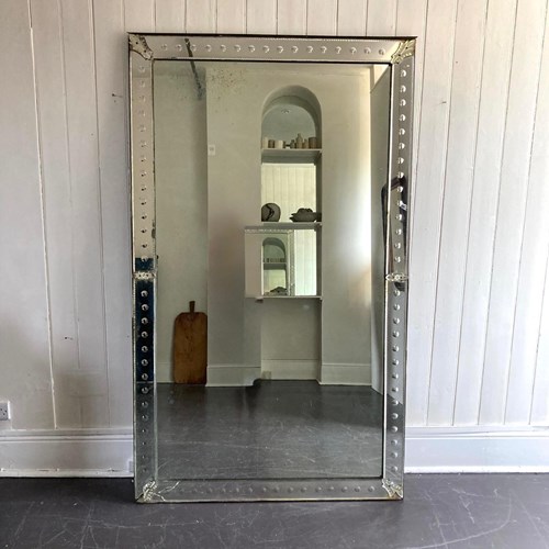 Huge Venetian Bistro Mirror
