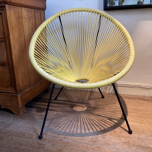 Yellow Garden Chair
