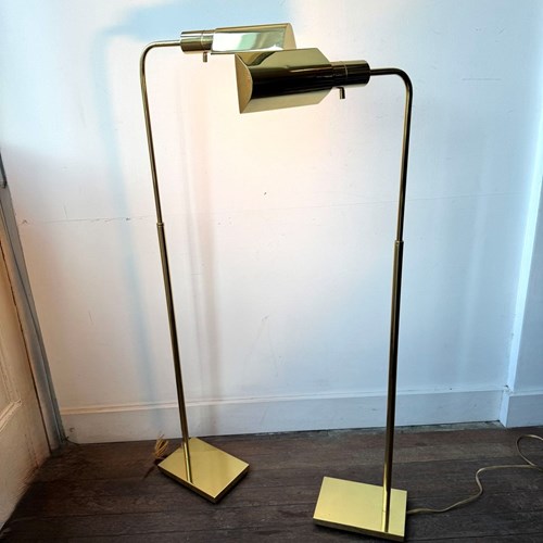 Telescopic Brass Floor Lamps