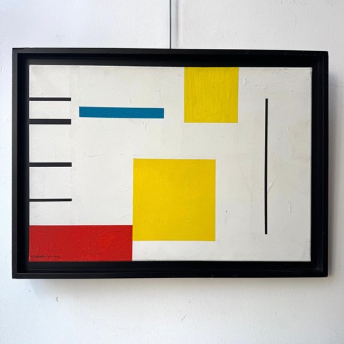 Abstract Geometric Painting