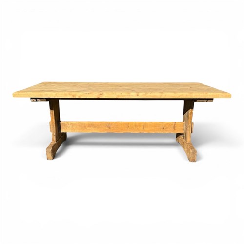 Pine Trestle Table