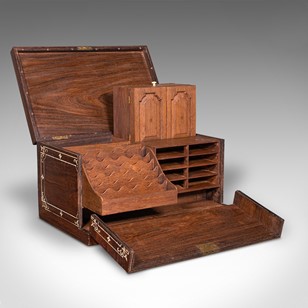 Antique Campaign Correspondence Box...