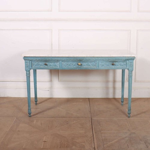 Italian Carved Console Table/ Desk