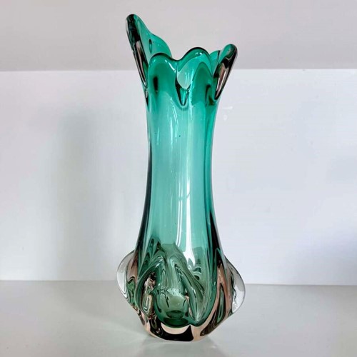 Vintage Murano vase by Fratelli Toso, Italy C1960