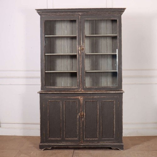English Glazed Bookcase