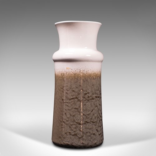 Vintage Decorative Lava Vase, German, Ceramic, Flower Stand, Mid Century, 1960