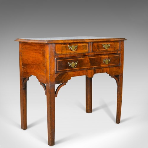 Antique, Lowboy, English, Georgian, Walnut, Side Table, Early C19th, Circa 1800
