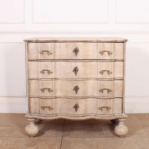 Danish Serpentine Commode