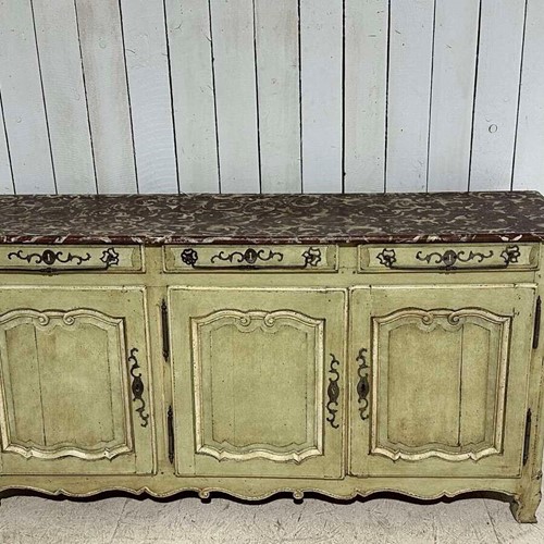 French faux marble top enfilade circa 1820