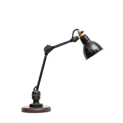 1930S Gras Ravel Model 304 “Semi-Fixe” Table Lamp By Bernard-Albin Gras