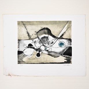 Abstract Composition, Etching With ...