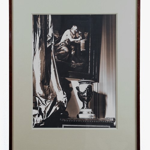Interior With Philippe De Champaigne’S Saint Jerome, Attributed To Karl Lagerfel