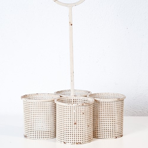 Mathieu Matégot Perforated Steel Bottle Holder