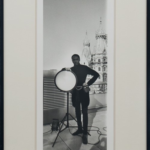 Original photograph of Eric Wright by Karl Lagerfe