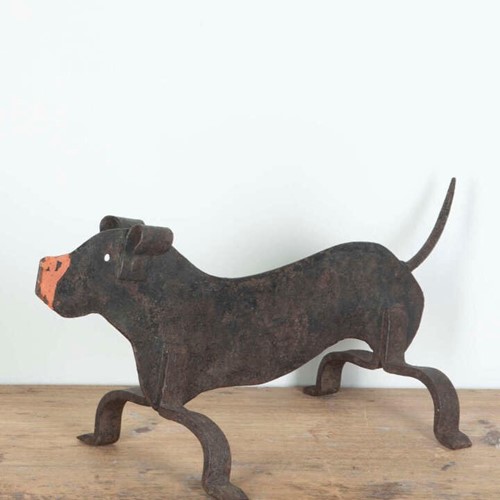 Folk Art Boot Scraper