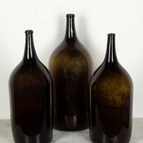 Large 19Th Century Bottles From The Cévennes