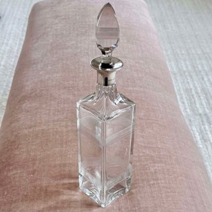 Art Deco Silver Collar Crystal Deca...